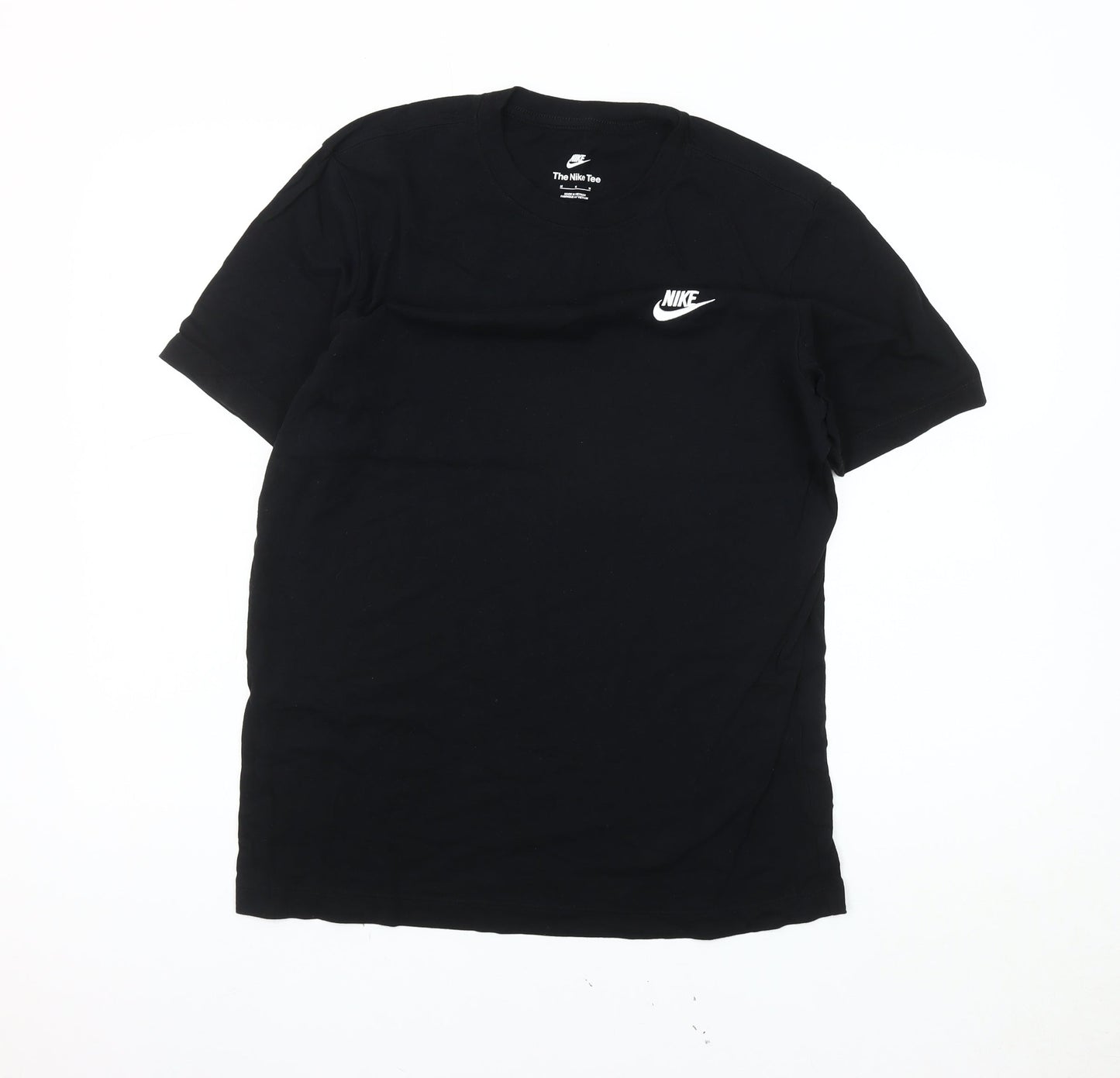 Nike Men's Black Medium T-Shirt with Logo