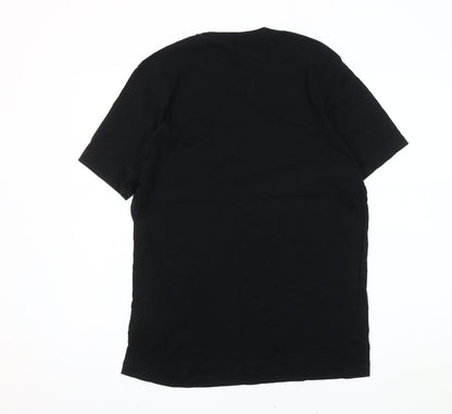 Nike Men's Black Medium T-Shirt with Logo