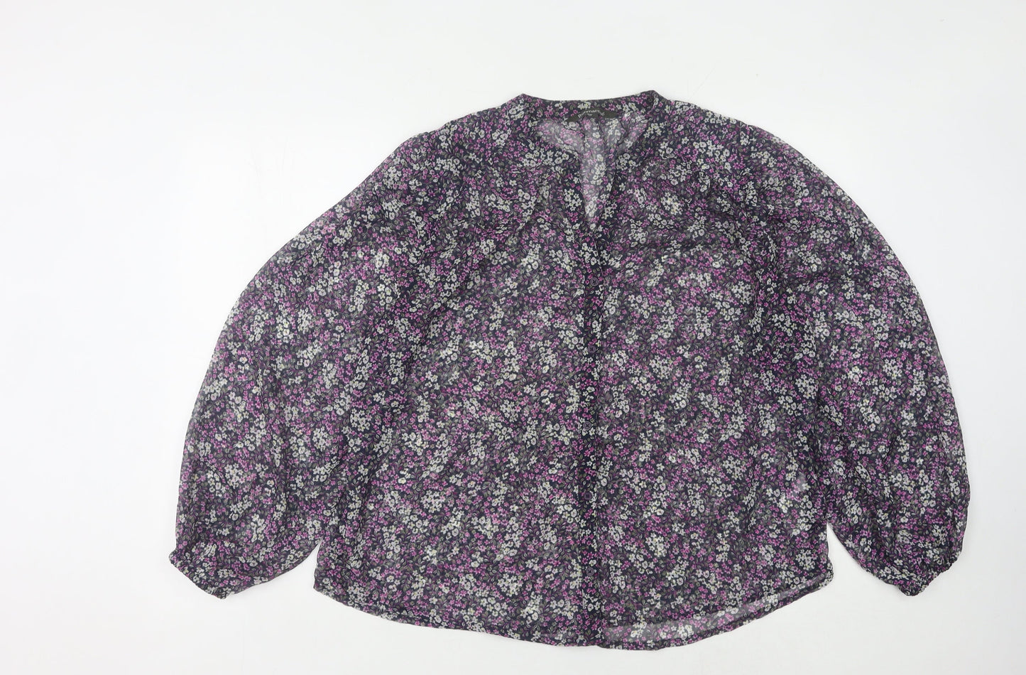 Womens UK Size 12 Bonmarché Multicoloured  Blouse