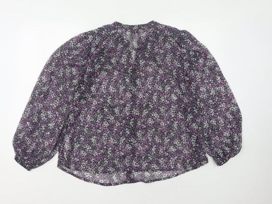 Womens UK Size 12 Bonmarché Multicoloured  Blouse