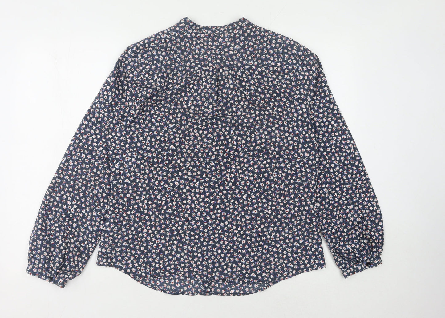 Womens UK Size 12 Marks and Spencer Blue  Button-Up