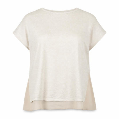 Womens UK Size 12 Warehouse Beige Tunic Jumper