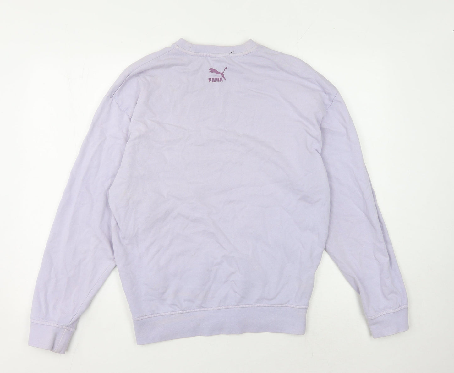 Puma Women's Purple Pullover Sweatshirt - XS