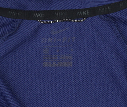 Nike Boys Blue Full Zip Hoodie, Size L, Activewear Essential