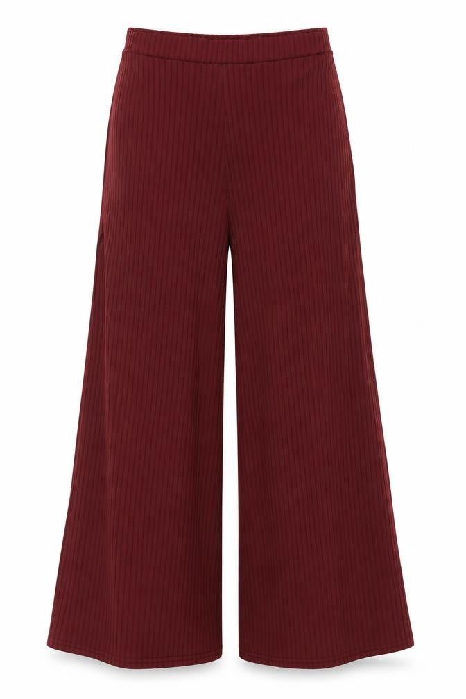 Womens UK Size 6 New Look Regular Fit Casual Red Trousers