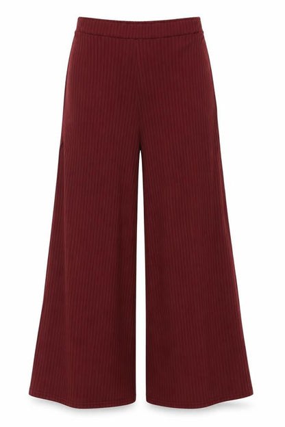 Womens UK Size 6 New Look Regular Fit Casual Red Trousers