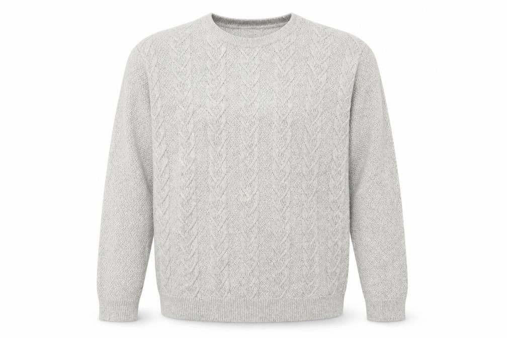 Mens UK Size XL Marks and Spencer Grey Pullover Jumper