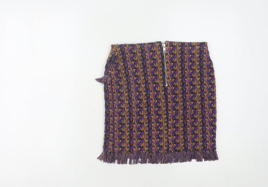 Noisy May Women's Multicoloured Geometric Skirt XS