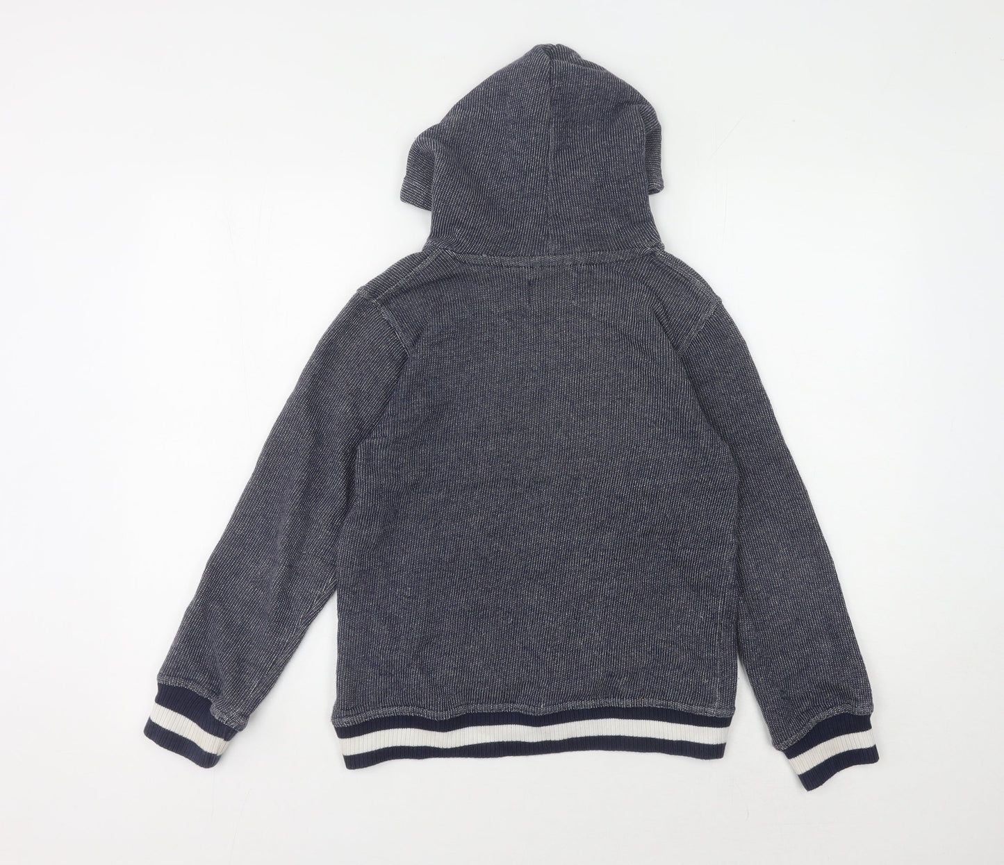 Zara Boys Blue Pullover Hoodie 11-12 Years - Casual City Style