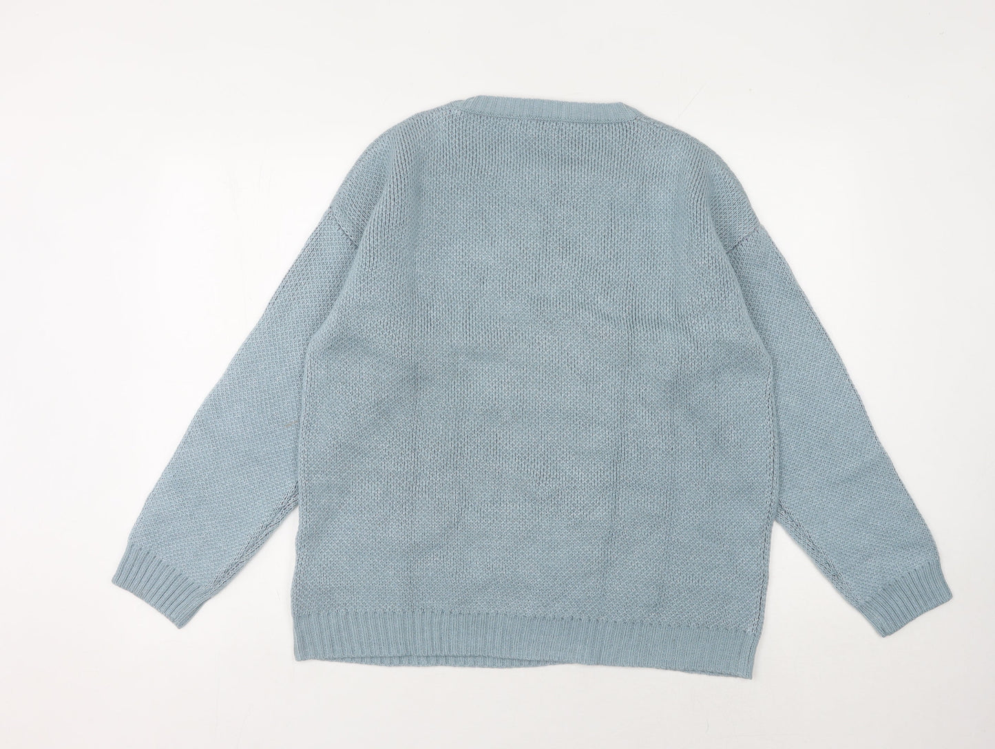 Womens UK Size M Thermolactyl by Damart Blue Pullover Jumper
