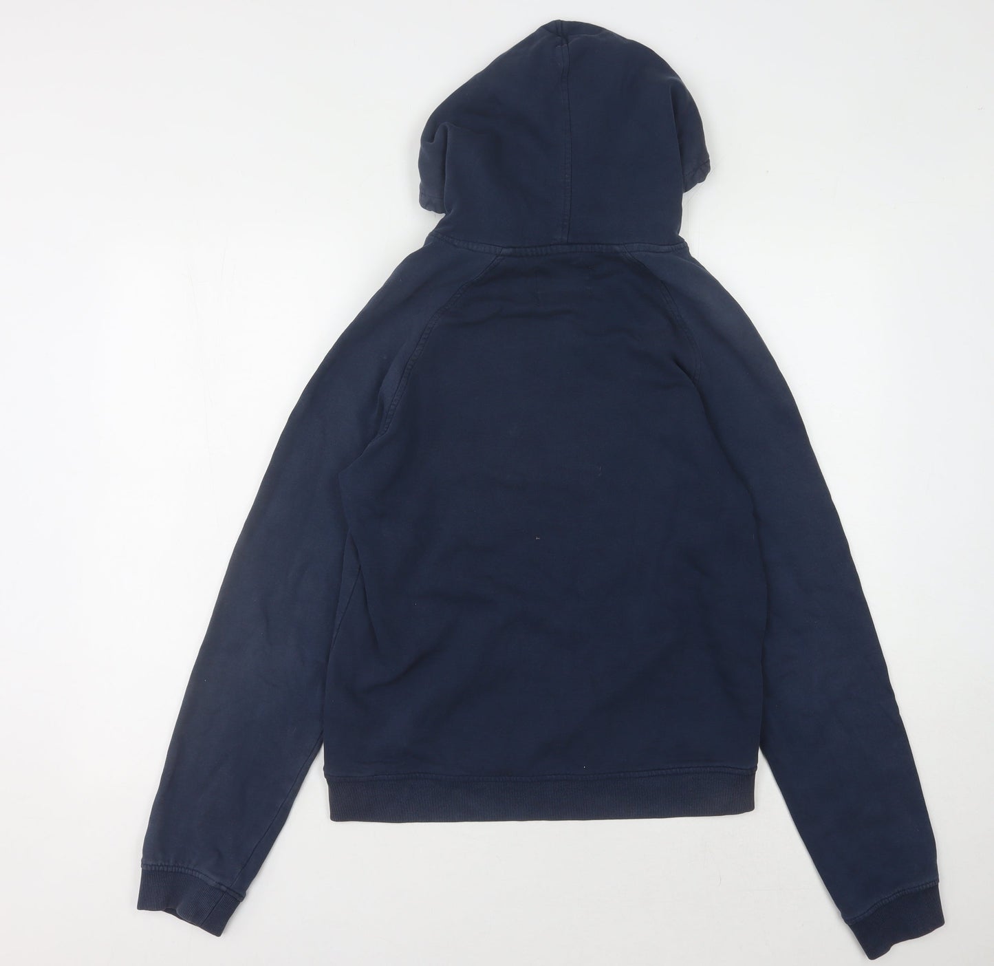Mens UK Size M JACK & JONES Blue Pullover Hoodie