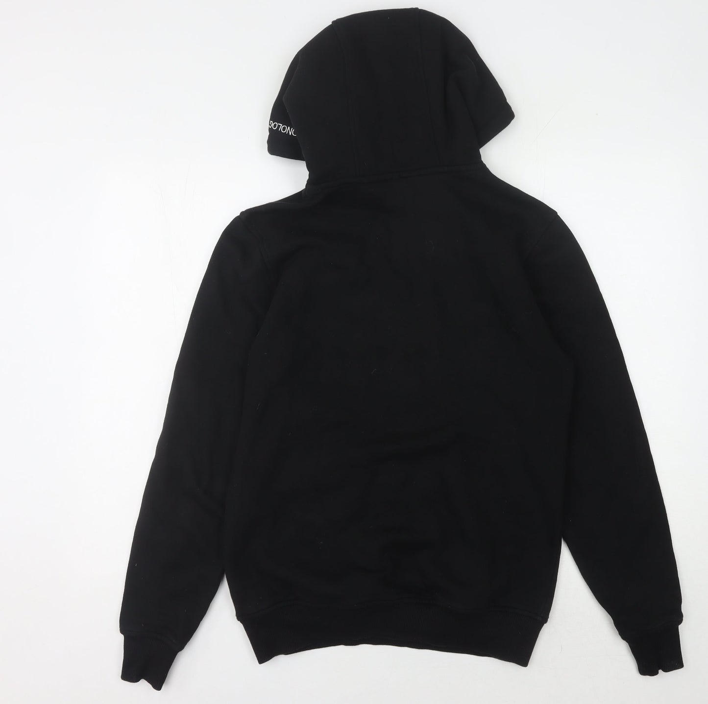 Lorenzo Veratti Unisex Black XS Hoodie, Graphic, Cotton Blend