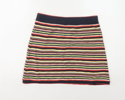 Womens UK Size 8 Zara A-Line Knit Skirt