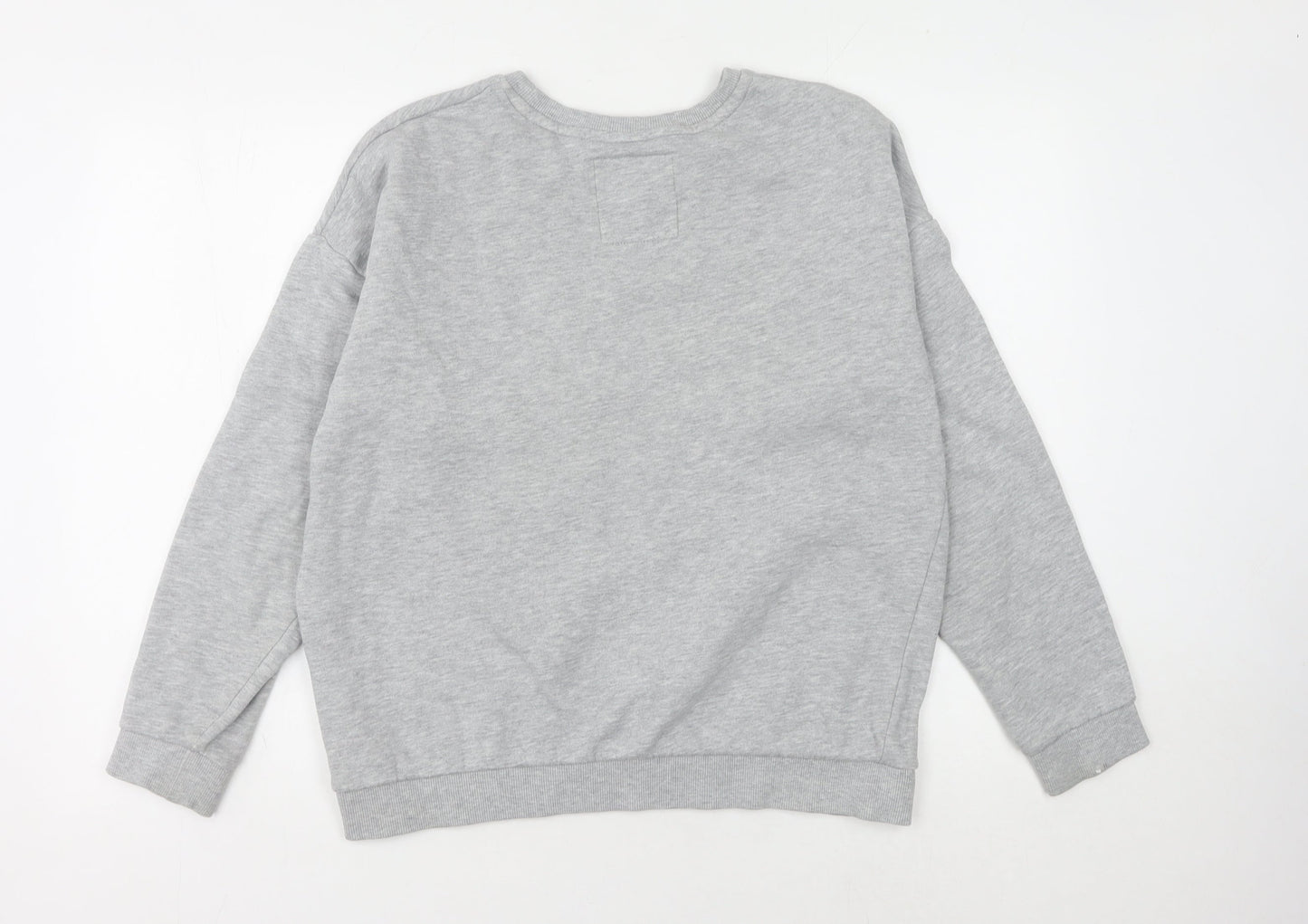 Superdry Women's Grey Pullover Sweatshirt Size 12