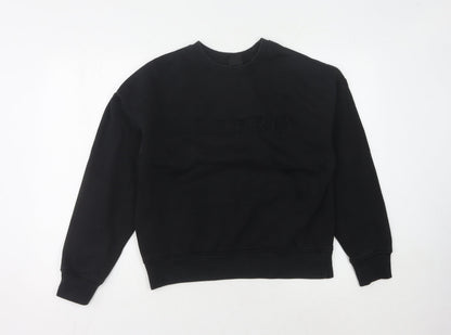 USA Pro Women's Black Pullover Sweatshirt Size 12