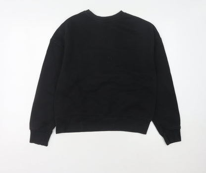 USA Pro Women's Black Pullover Sweatshirt Size 12