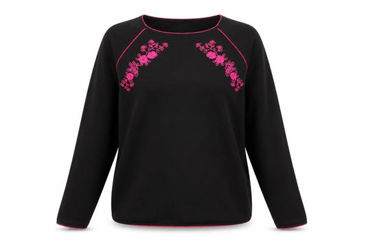 Womens UK Size L Signature Experience Black Pullover Jumper
