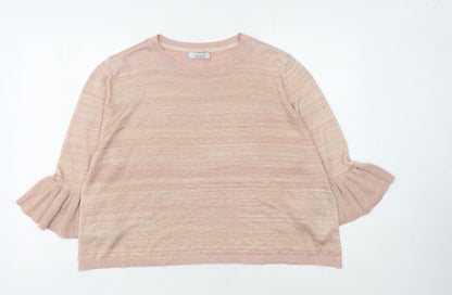 Womens UK Size UK 20 Marks and Spencer Pink Pullover Jumper