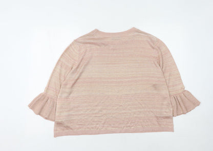 Womens UK Size UK 20 Marks and Spencer Pink Pullover Jumper