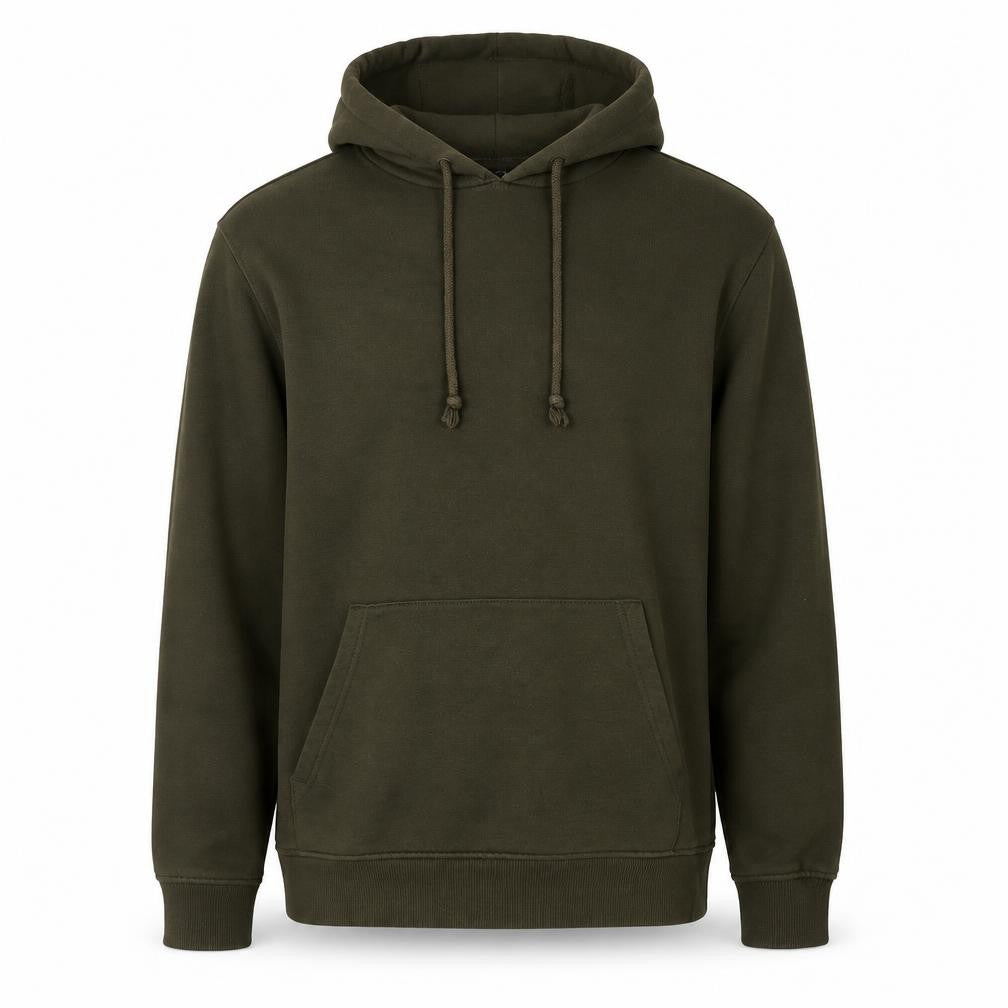 Mens UK Size M Brave Soul Green Pullover Hoodie