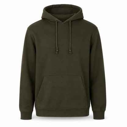 Mens UK Size M Brave Soul Green Pullover Hoodie