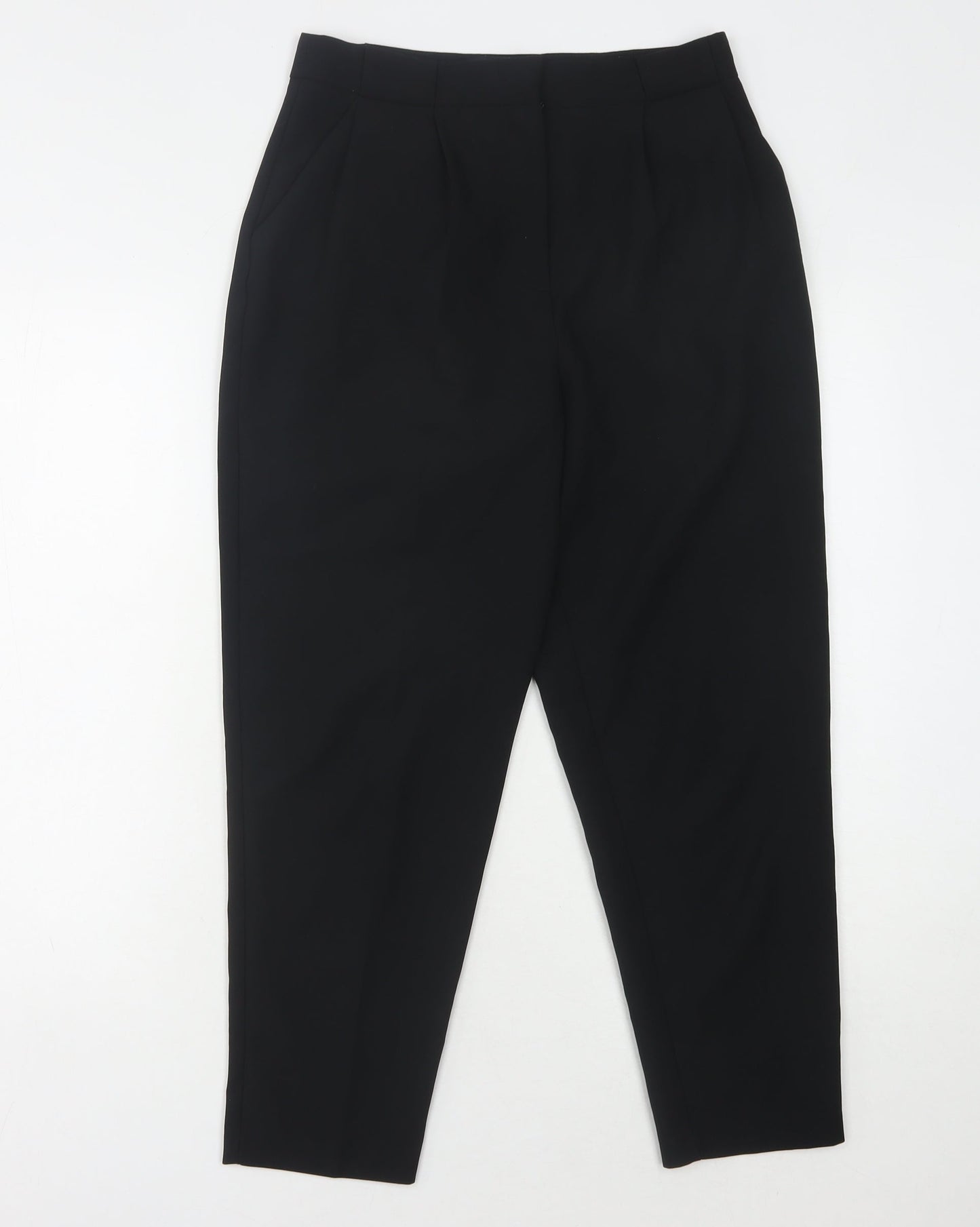Womens UK Size 8 ASOS Regular Fit  Black Trousers
