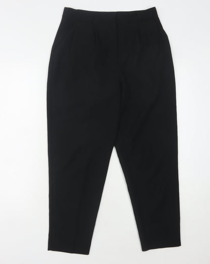 Womens UK Size 8 ASOS Regular Fit  Black Trousers
