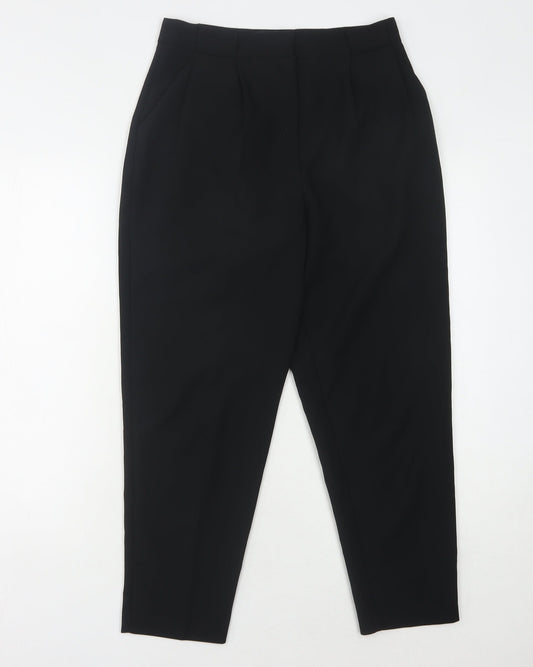 Womens UK Size 8 ASOS Regular Fit  Black Trousers