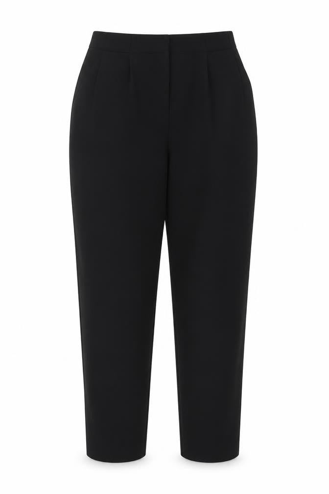 Womens UK Size 8 ASOS Regular Fit  Black Trousers