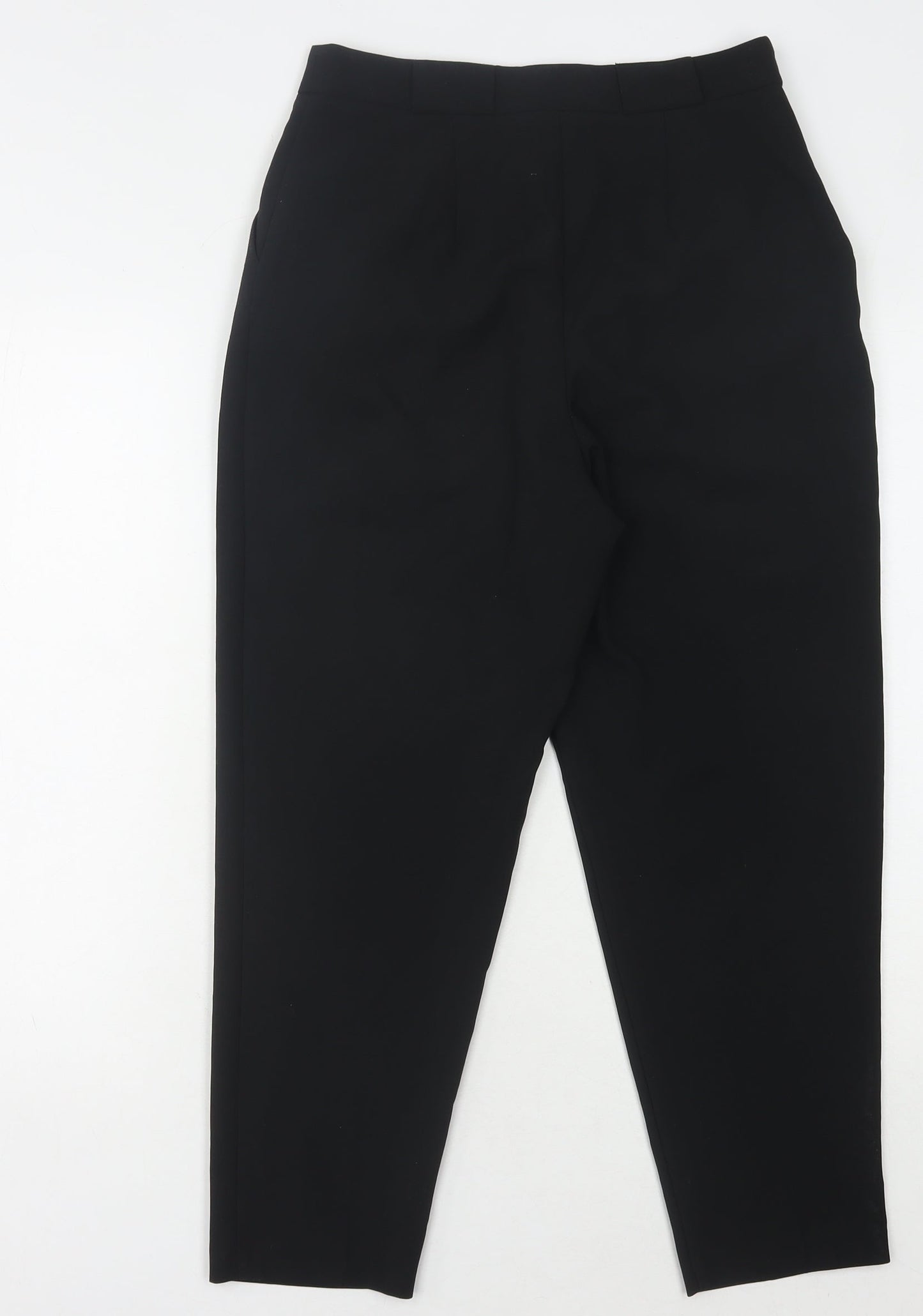 Womens UK Size 8 ASOS Regular Fit  Black Trousers