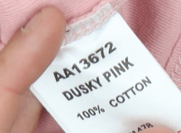 Mens UK Size XL Cotton Traders Pink  T-Shirt