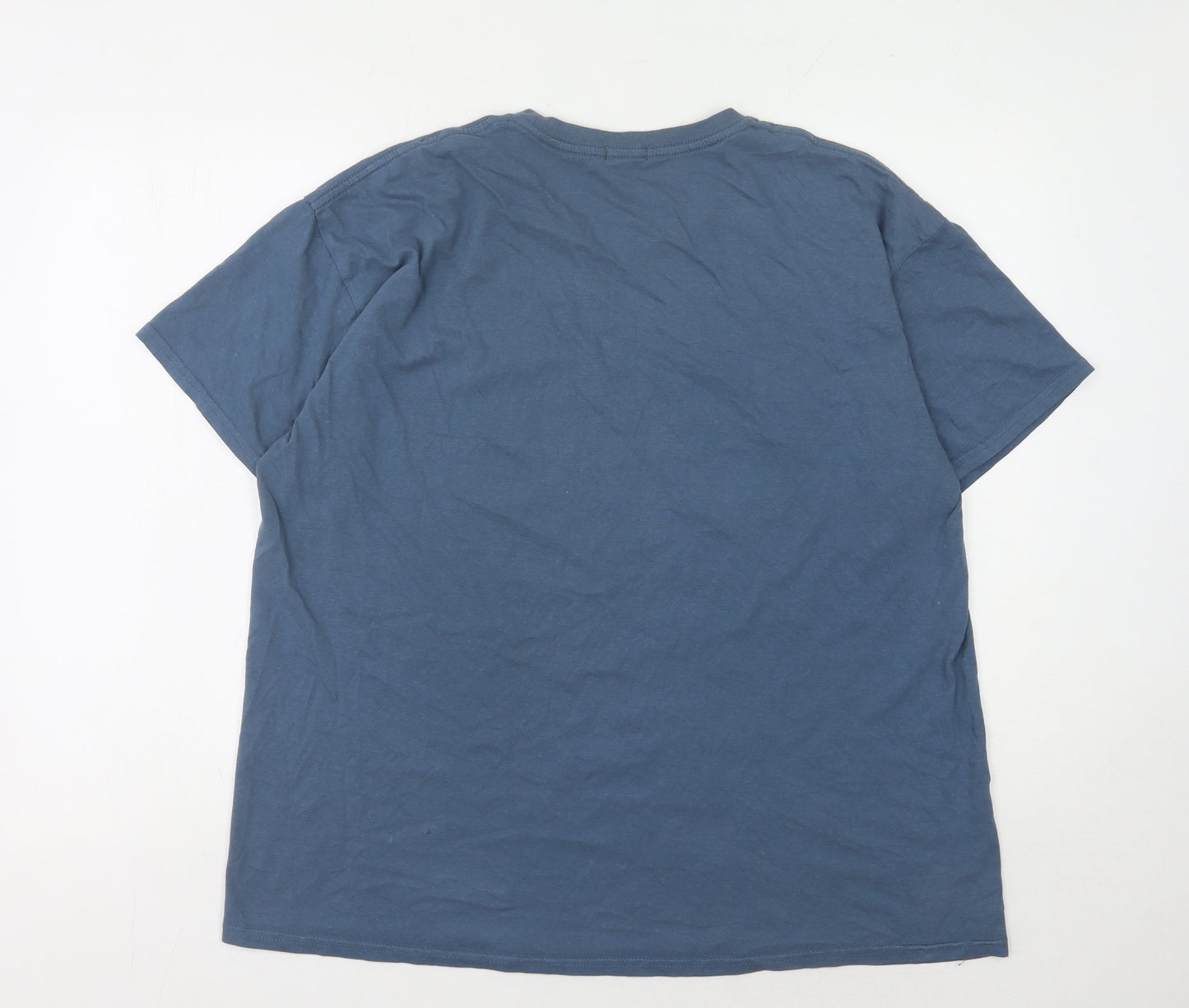 Boohoo Women’s Blue T-Shirt Size 18 Casual City Style
