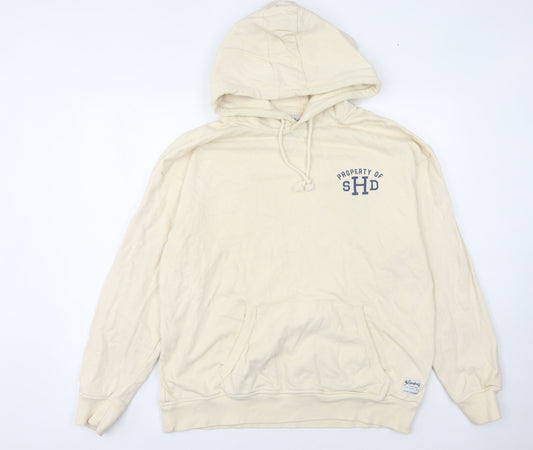 The Stronghold Men's Beige 2XL Pullover Hoodie