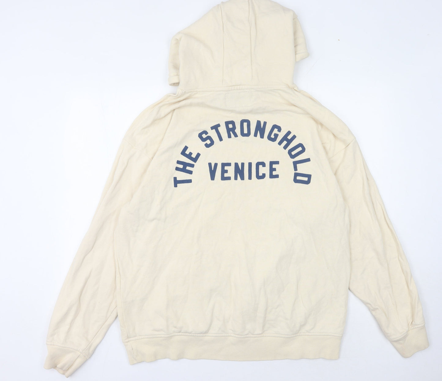 The Stronghold Men's Beige 2XL Pullover Hoodie