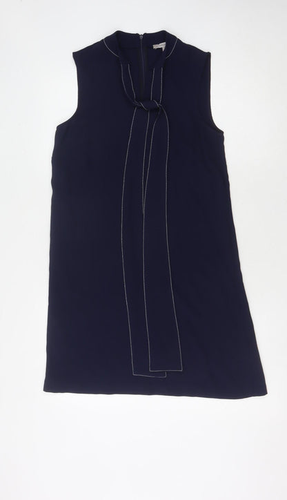 Marks and Spencer Women's Blue Shift Dress Size 12