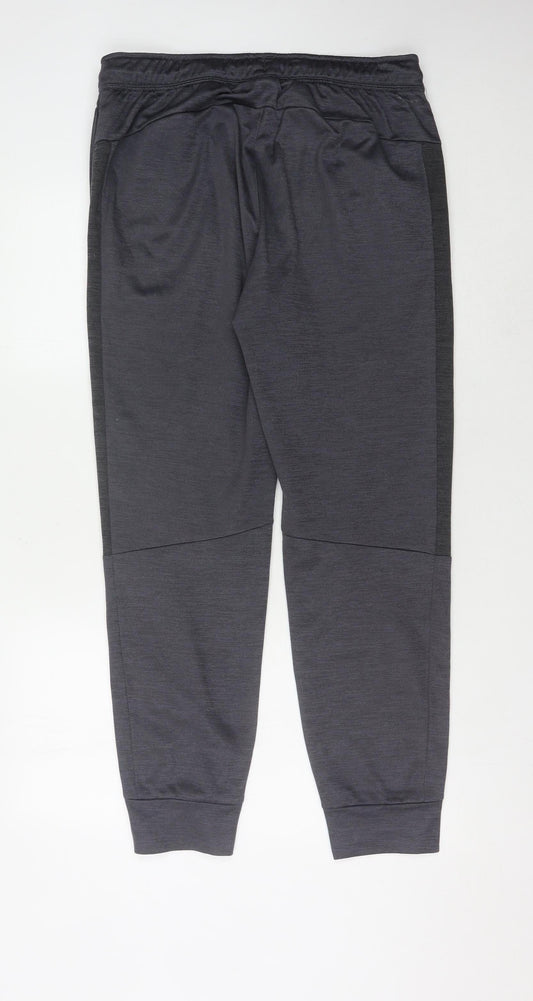 Men's Black Joggers L Size Quick Dry Trousers