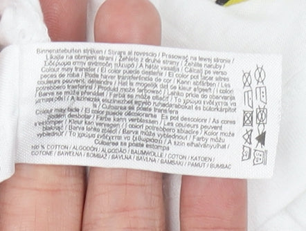 Looney Tunes XL White Cartoon T-Shirt, Men's Marvin Character