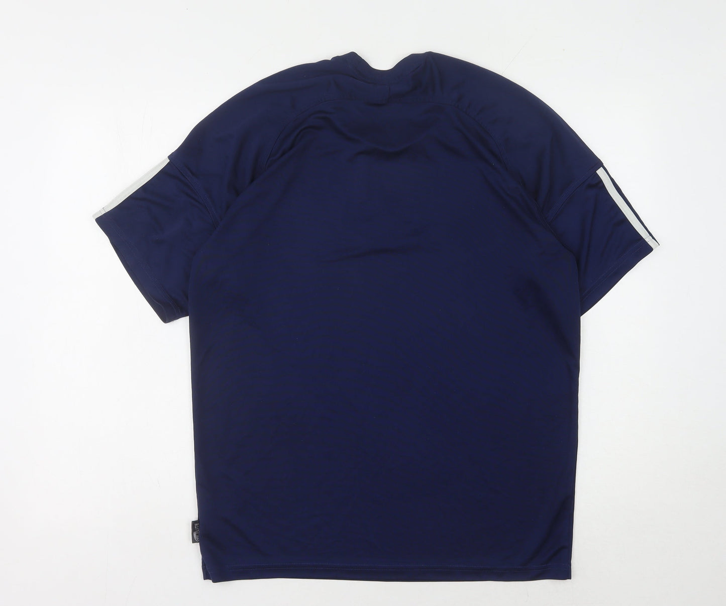 Adidas Men's Blue Athletic Jersey T-Shirt Medium