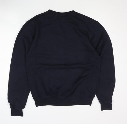 Mens UK Size S Champion Black Pullover Sweatshirt