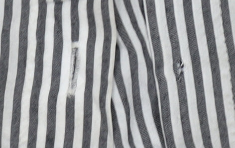 Womens UK Size 12 Zara Black  Button-Up