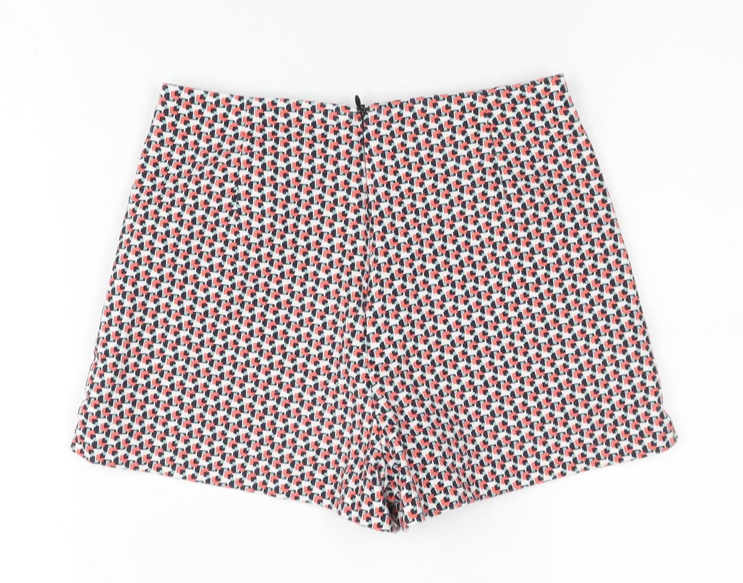 Zara Women's XS Multicoloured Geometric Shorts
