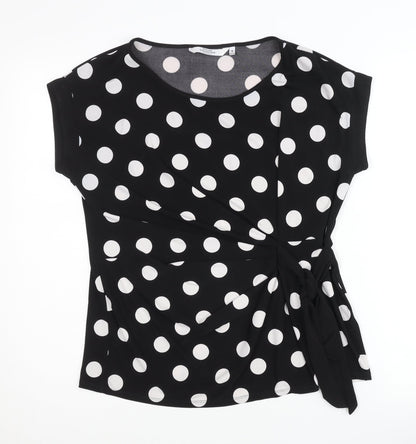 Womens UK Size 14 Debenhams Black  Blouse