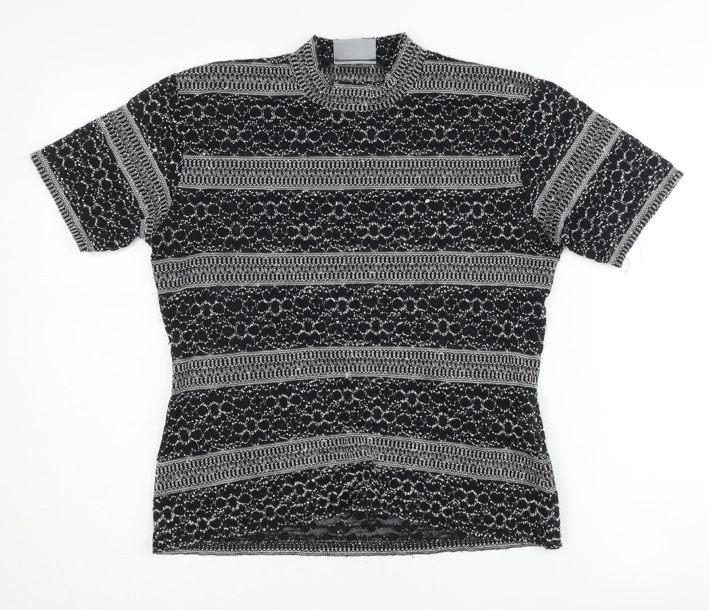 Womens UK Size 14 Wallis Black Basic Blouse