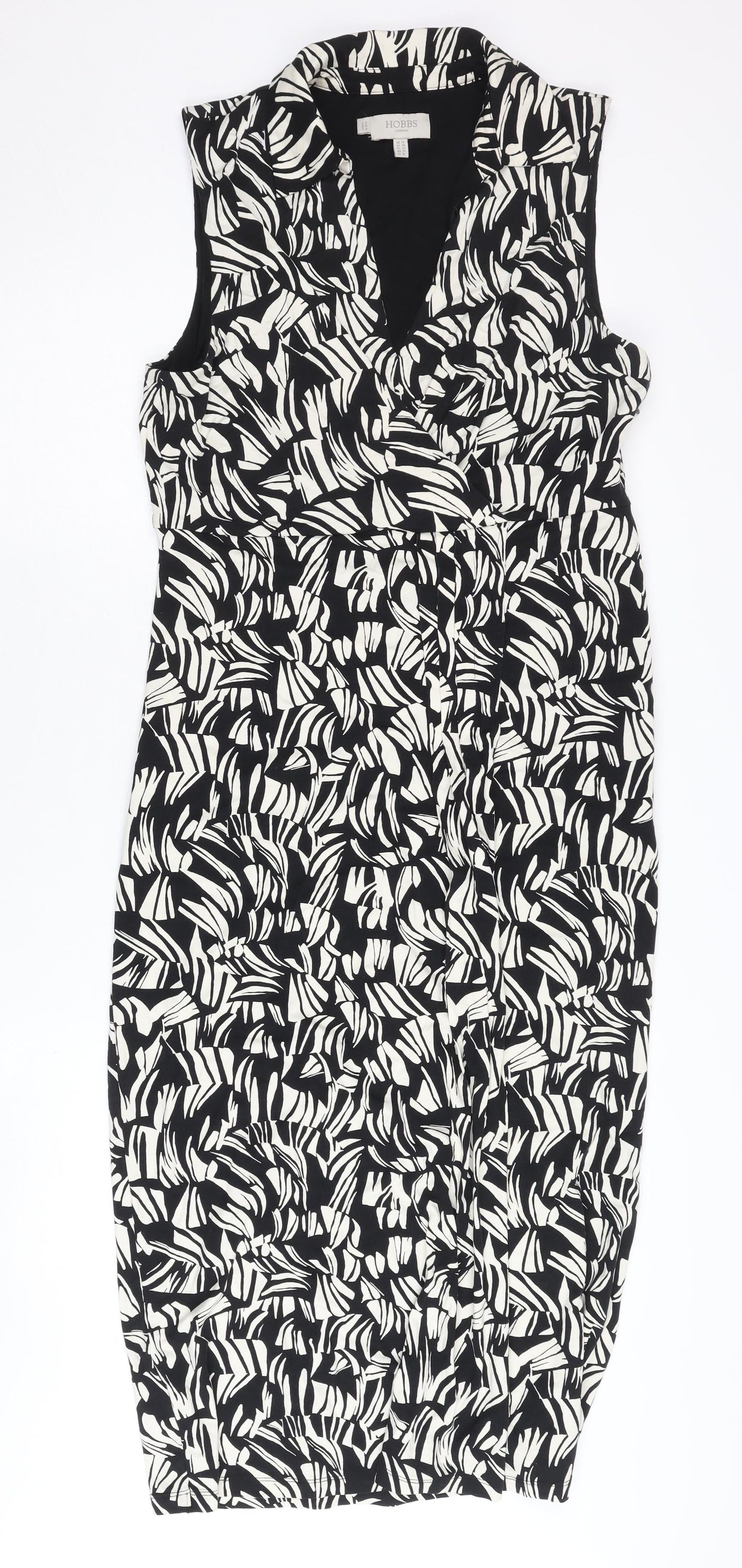 Hobbs Women's Multicoloured Sleeveless Dress Size 14