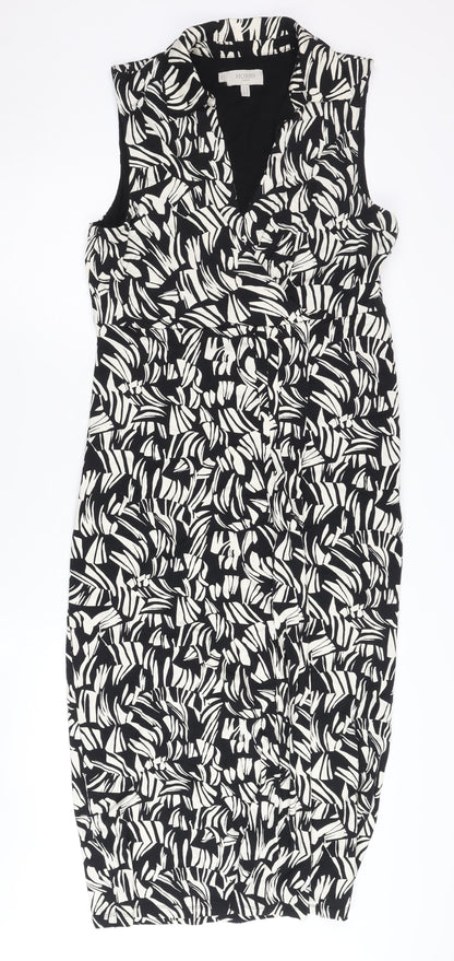 Hobbs Women's Multicoloured Sleeveless Dress Size 14