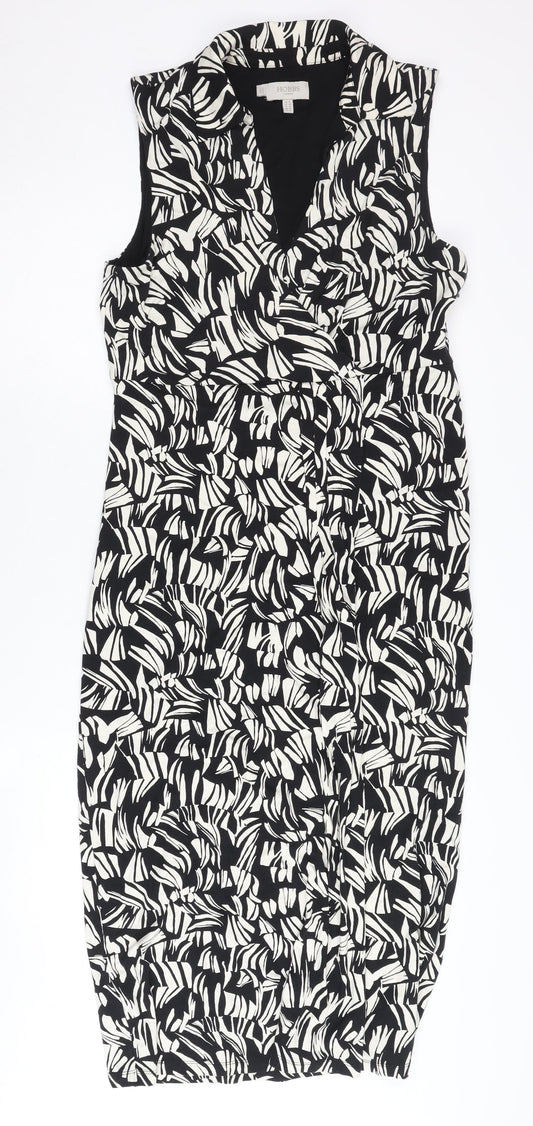 Hobbs Women's Multicoloured Sleeveless Dress Size 14