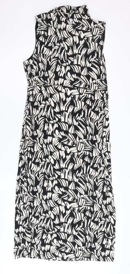 Hobbs Women's Multicoloured Sleeveless Dress Size 14