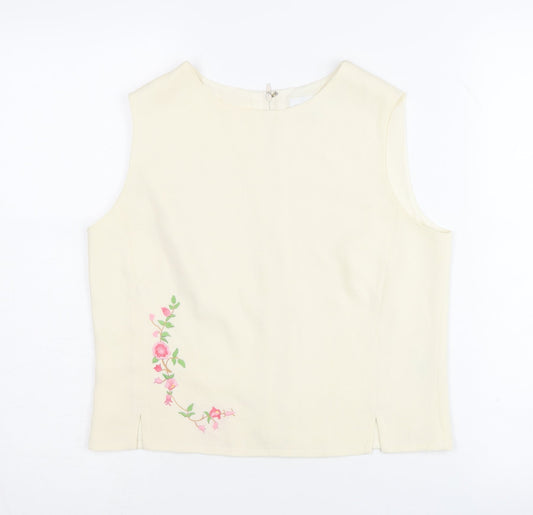Womens UK Size 10 NEXT Ivory  Blouse