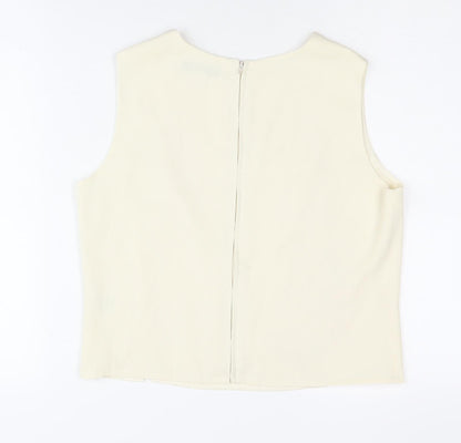 Womens UK Size 10 NEXT Ivory  Blouse