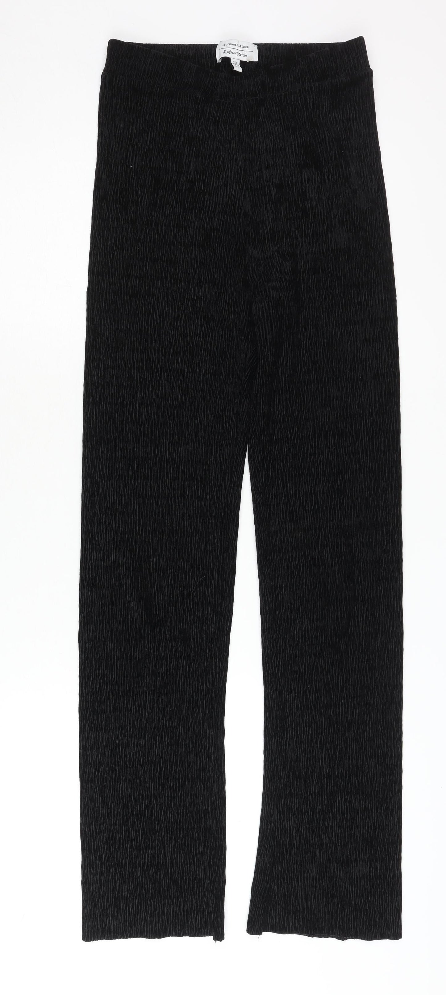 & Other Stories Women's Black Trousers Size 6